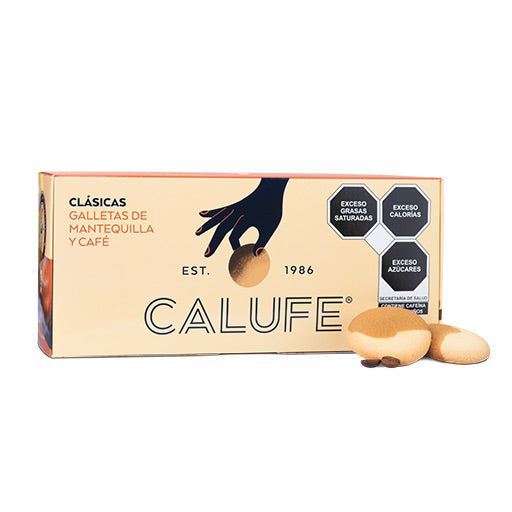 Clásicas CALUFE de Mantequilla y Café Caja 320 g