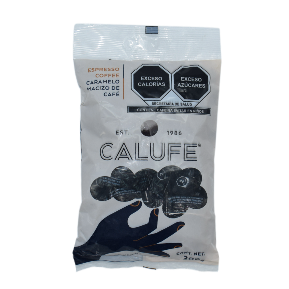 Caramelos CALUFE Macizos de café Bolsa 200 g
